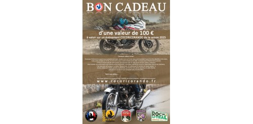 Bon-cadeau 2025 - 100 €